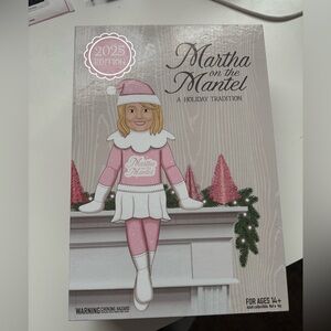 2025 Edition Martha on the Mantel Holiday Doll